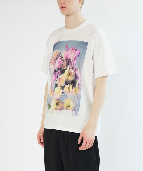 新品 Nick Knight for BIOTOP 25SS フォトTシャツ L BIOTOP（ビオトープ） tシャツ 「Nick Knight for BIOTOP 」Photo T