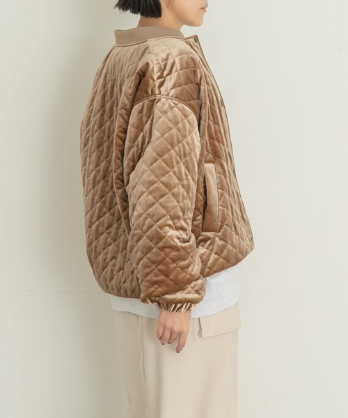 「UR Lab.」 ブルゾン FREE ベージュ レディース_画像3