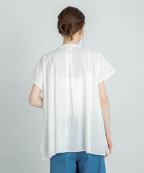 URBAN RESEARCH Sonny Label ブラウス シャツ エアリーコットンフリル