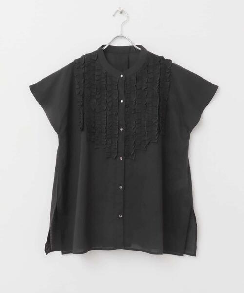 URBAN RESEARCH Sonny Label ブラウス シャツ エアリーコットンフリル