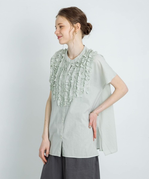 URBAN RESEARCH Sonny Label ブラウス シャツ エアリーコットン