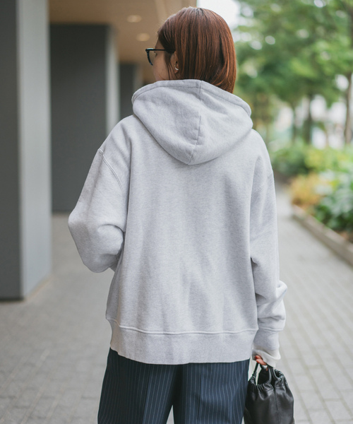 「Spick & Span」 ジップアップパーカー - ベージュ レディース Spick＆Span 「Spick & Span」 ジップアップパーカー - ベージュ