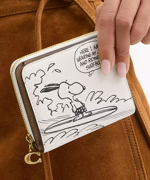 【COACH X PEANUTS】エッセンシャル ビルフォールド ウォレット COACH｜【公式】【COACH X PEANUTS】エッセンシャル ビル