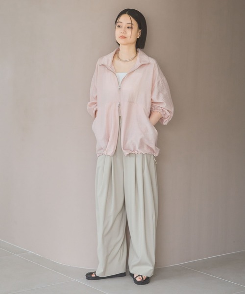 新品 シアースタンドブルゾン A part by アパートバイ A part by｜シアースタンドブルゾン | Rakuten Fashion(楽天