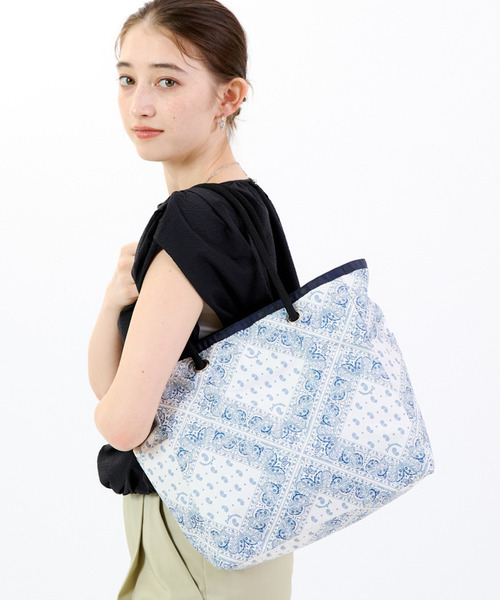 俺様　。 LeSportsac トートバッグ ML 2 WAY TOTE バンダナブリーズ