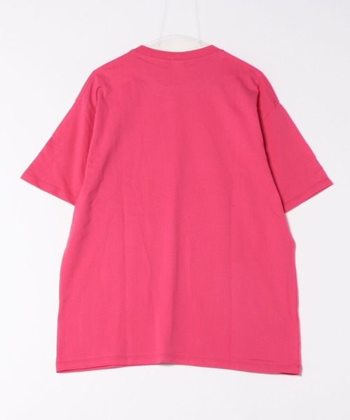 FreeZone tシャツ キャットシルエットテキストプリントTシャツ メンズ