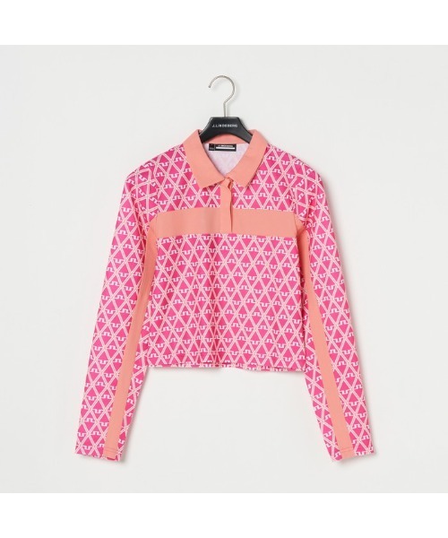 ブラウス シャツ 「J.LINDEBERG/GOLF」長袖ポロシャツ レディース J.LINDEBERG ブラウス シャツ 「J.LINDEBERG/GOLF」長袖