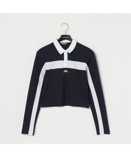 ブラウス シャツ 「J.LINDEBERG/GOLF」長袖ポロシャツ レディース