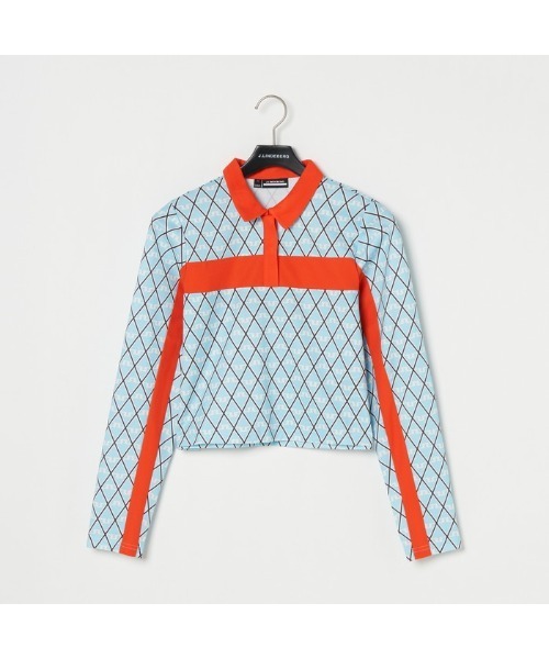 ブラウス シャツ 「J.LINDEBERG/GOLF」長袖ポロシャツ レディース J.LINDEBERG ブラウス シャツ 「J.LINDEBERG/GOLF」長袖
