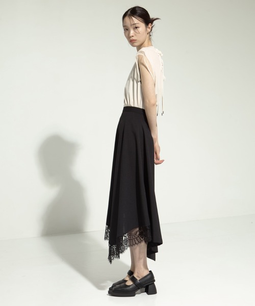 美品 AkaneUtsunomiya アカネウツノミヤ ラップスカート 黒ロング 2025年最新】AKANE UTSUNOMIYA レディース ロングスカートの人気