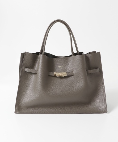 VIOLA d'ORO バッグ グレー ベージュ　Mサイズ トートバッグ VIOLAd'ORO TRERO M レディース : ZOZOTOWN Yahoo