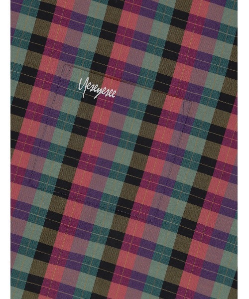 確認用です⭐︎ YESEYESEE シャツ SN-Logo Short Sleeve Check Shirt メンズ