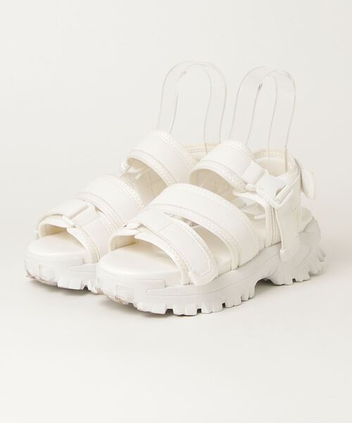 CLELサンダル（新品未使用） CLEL サンダル 「CLEL」High Sole Design Sandal/ハイソール