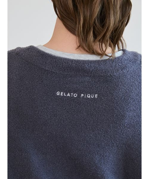 gelato pique パジャマ ルームウェア ラインカーディガン