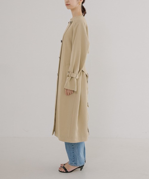 URBAN RESEARCH（アーバンリサーチ） ノーカラーコート 36 ブラウン