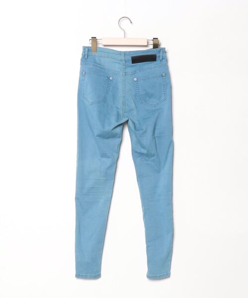 「JEANASIS」 スキニーデニムパンツ M ブルー レディース