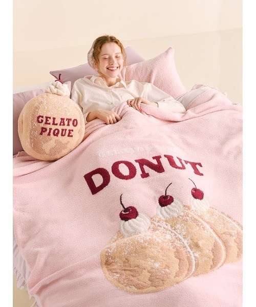 gelato pique  sleep ケーキ マルチカバー gelato pique Sleep ベッド 寝具 「Sleep」スイーツ ジャガード