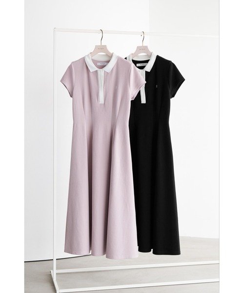 Her lip to ワンピース Short Sleeve Polo Dress : ZOZOTOWN