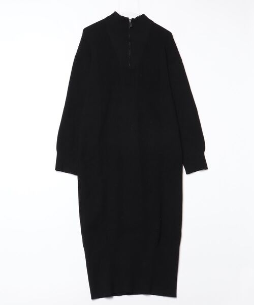 【美品✨】UN3D. アンスリード ベーシックニットワンピース 36 S〜M 黒 UN3D.（アンスリード） ニットワンピース 36 ブラック レディース