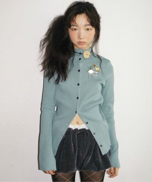 musubore（ムスボレ） カーディガン long sleeve plain cardigan