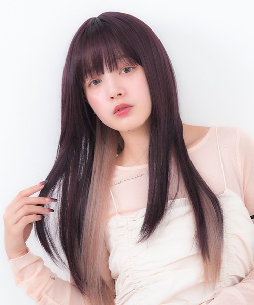 ウィッグ・エクステ mizuki LINEASTORIA ウィッグ エクステ 「フルウィッグ・ロング」ソルティー