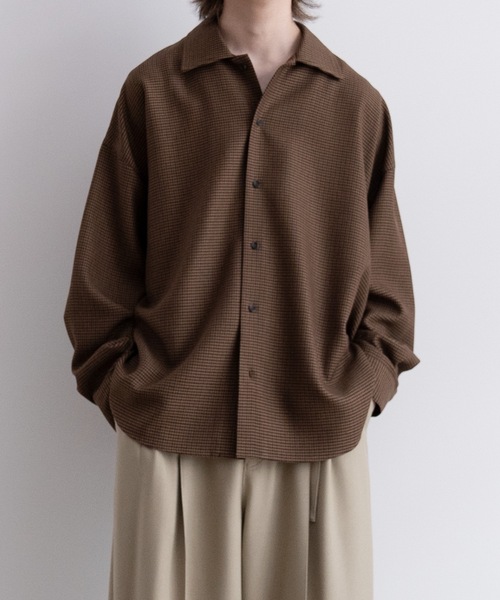 casper johnリバーシブルダウンジャケット ブラウン sサイズ CASPER JOHN（キャスパージョン）の「Reversible down jacket