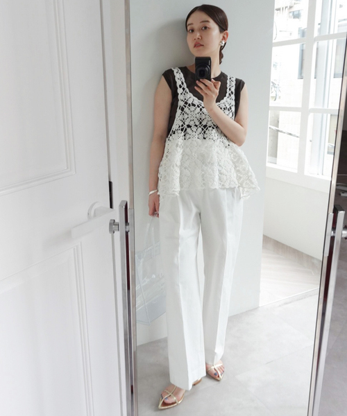 IENA クロシェタンク IENA｜《追加》クロシェタンク | Rakuten Fashion(楽天