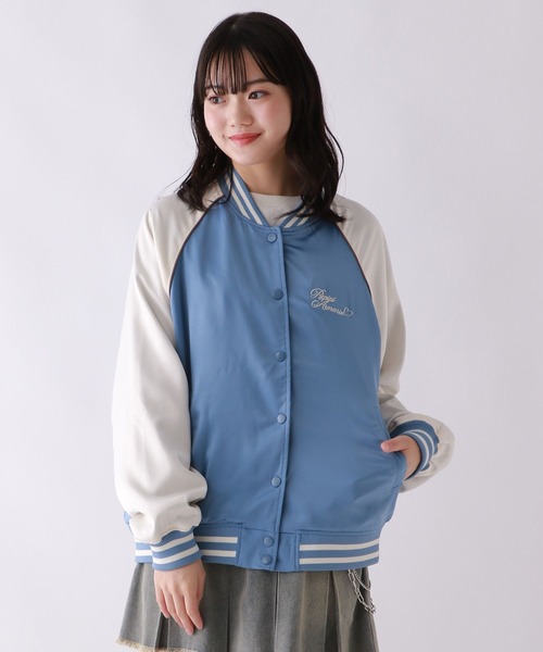 repipi armario（レピピアルマリオ） スカジャン アウター サテン
