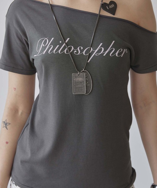 SCULPTOR（スカルプター） tシャツ Hook Me Up Layered Tee レディース