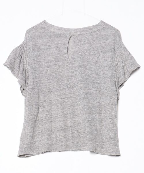 「chambre de charme」 半袖カットソー FREE グレー レディース_画像2