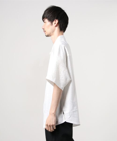 「Beno」 半袖シャツ L ブラック メンズ_画像3