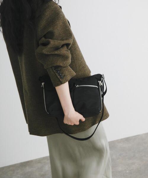 【美品】hun RODESKO　Gather big ショルダーバッグ　ブラック RODE SKO（ロデスコ） ショルダーバッグ バッグ hun RODESKO Gather