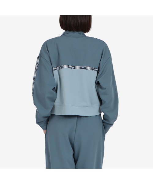 Reebok（リーボック） ジャージ クロップド トラックジャケット