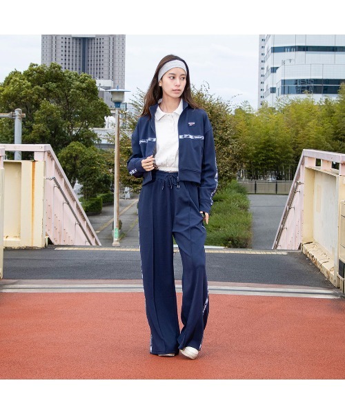 Reebok（リーボック） ジャージ クロップド トラックジャケット