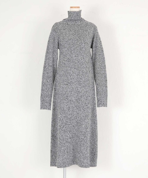 「ur's」 ニットワンピース L ブラック系その他 レディース_画像2