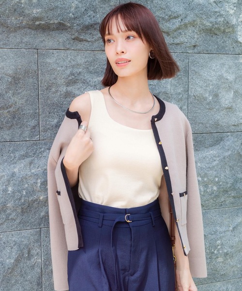 Wing インナーシャツ 肌着 「シンクロブラトップ」 カップ付きタンク