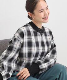SHOO・LA・RUE（シューラルー） tシャツ チェック柄プルオーバー
