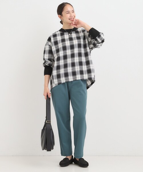 SHOO・LA・RUE（シューラルー） tシャツ チェック柄プルオーバー