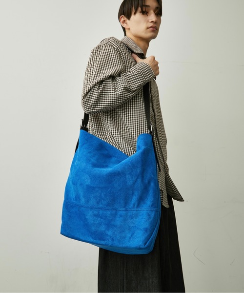 BLANK HOTEL ショルダーバッグ Faux Suede One-Handle Shoulder Bag