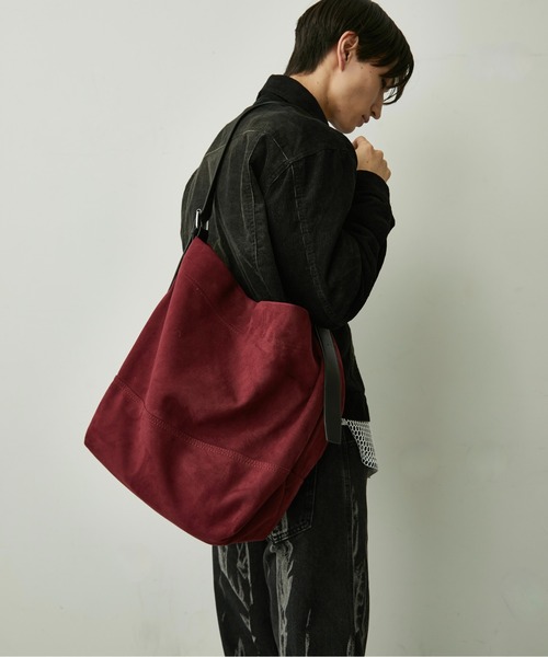 ショルダーバッグ Suede Shoulder Bag ショルダーバッグ バッグ Soft suede shoulder bag / ソフトスエード