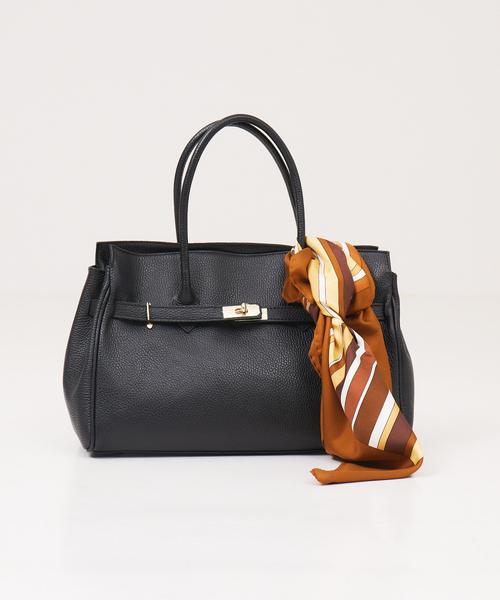 「AULENTTI」 トートバッグ フリー ブラック レディース_画像5