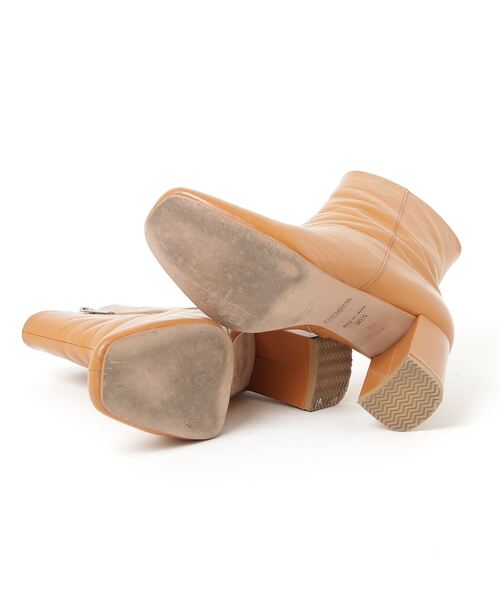 「CHEMBUR」 ショートブーツ 36.5 ブラウン レディース_画像3