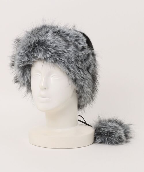 Chiina ニット帽 ニットキャップ Chiina /ポンポン付き ボリューム