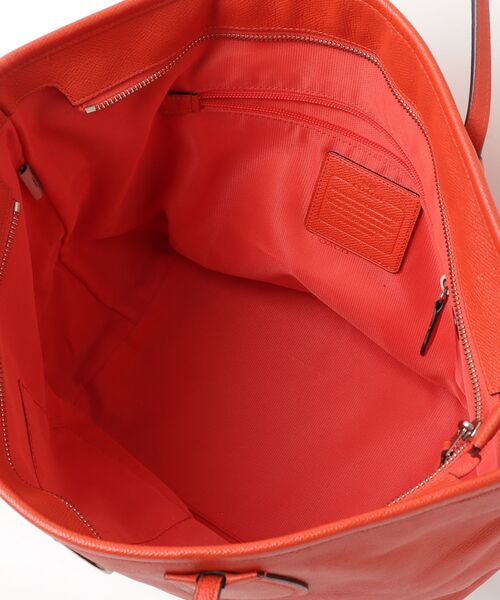 COACH（コーチ） ワンポイントトートバッグ - オレンジ レディース