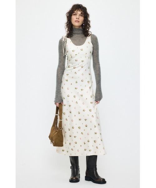 MOUSSY マウジー　FLORAL FLARE ドレス MOUSSY（マウジー） ワンピース 「26年SS新作」FLORAL FLARE ドレス