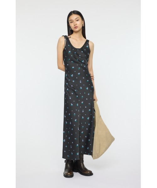 MOUSSYワンピースS MOUSSY（マウジー） ワンピース 「26年SS新作」FLORAL FLARE ドレス