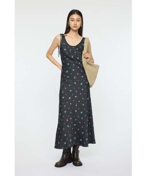 MOUSSY（マウジー） ワンピース 「26年SS新作」FLORAL FLARE ドレス