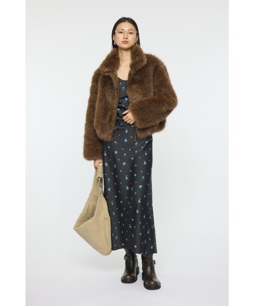 MOUSSY（マウジー） ワンピース 「26年SS新作」FLORAL FLARE ドレス 