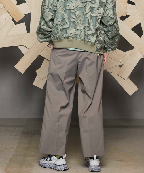 MAISON SPECIAL（メゾンスペシャル） スラックス 0 チャコールグレー