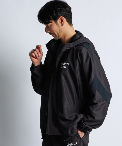 LANVIN en Bleu ブルゾン アウター セットアップ パフォーマンス 